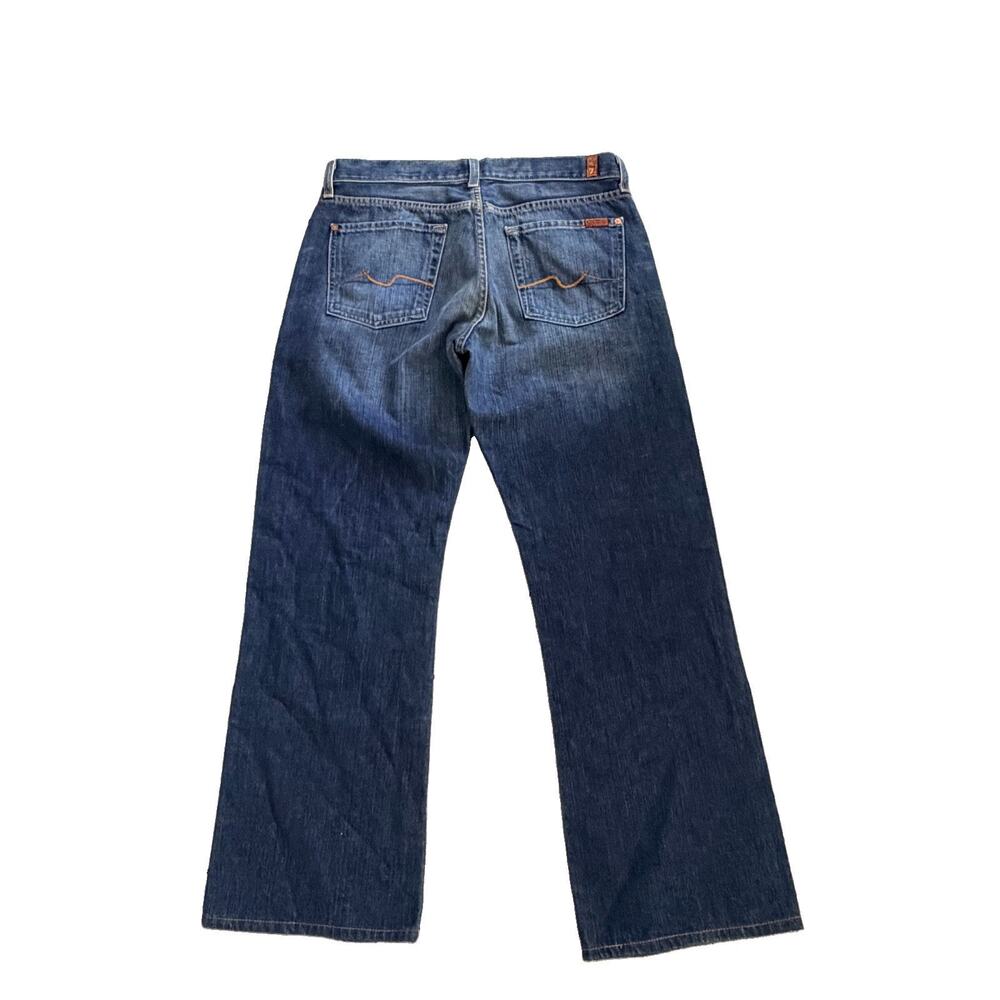 7 For All Mankind Men’s Relaxed Fit Jeans Button Fly T521J061U-162U 32 x 30